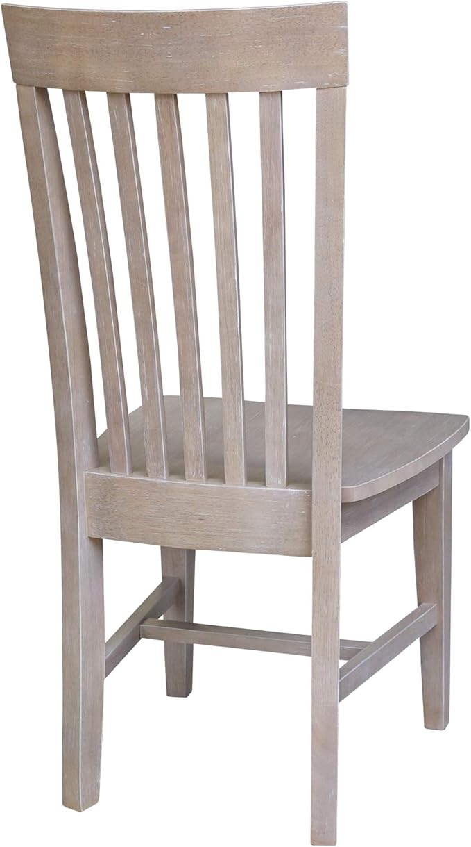 International Concepts Cosmo Chair Washed Gray Taupe