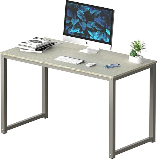 SHW 48-Inch Commercial-Grade Office Computer Desk, Maple