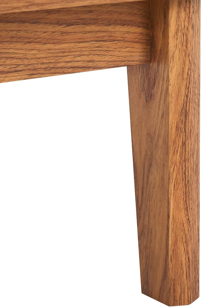 SAFAVIEH Aricia TV Stand for up to 65" Flatscreen – Oak Brown, 2 Sliding Doors with Interior Storage, 1 Open Shelf, Entertainment Media Console (MED9633D)