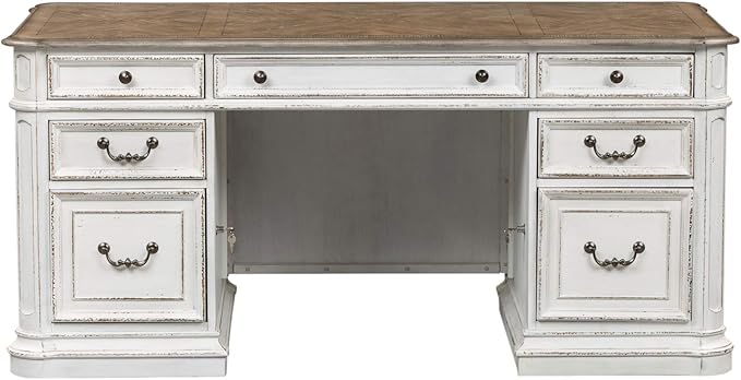 Liberty Furniture Industries Magnolia Manor Complete 5 Piece Desk