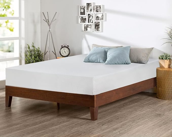 FDW | 12 Inch Queen Mattress | Medium Firm | Gel Memory Foam Mattress | White | Bed in a Box, CertiPUR-US Certified | Pressure Relief, Cooling Ventilated Foam | Washable Removable Cover