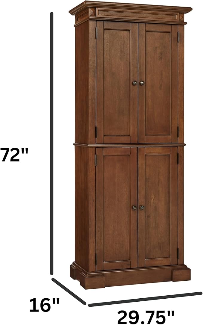 Homestyles Americana Brown Pantry