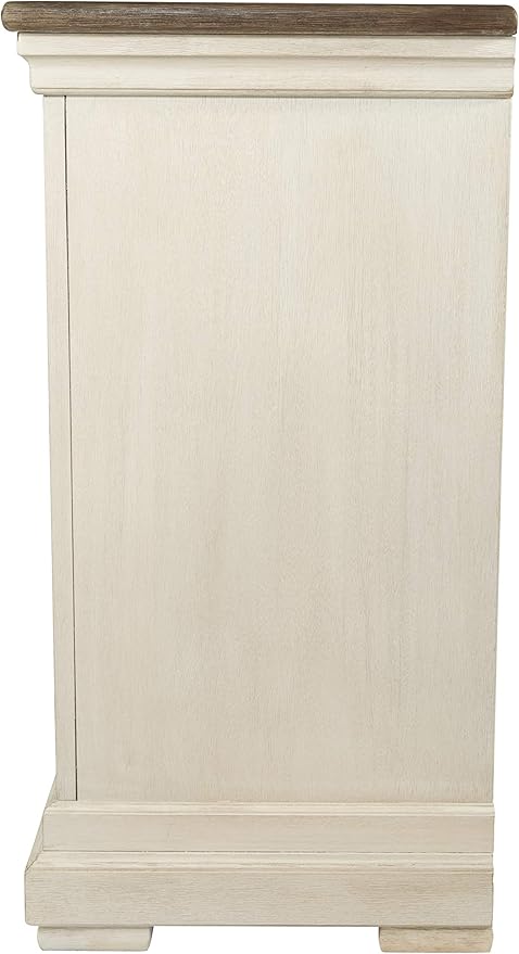Signature Design by Ashley Bolanburg French Country Dining Room Server, Two-tone White & Brown