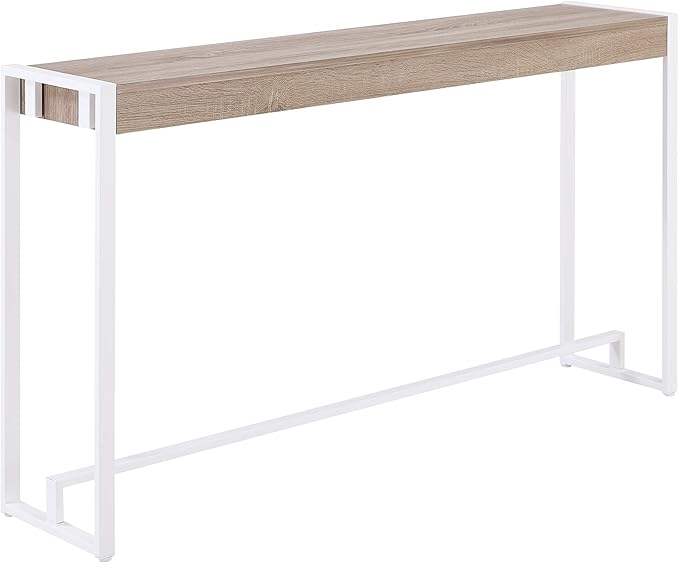 Holly & Martin Macen Console Tables Online - Mocha Gray with White Tables
