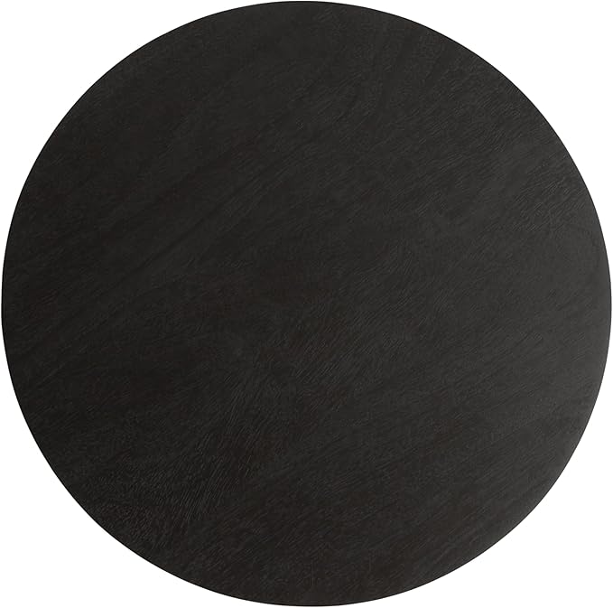 Kate and Laurel Talcott Modern Round Wood Side Table, 16 x 16 x 24, Natural Wood, Transitional Decorative Two-Tier End Table for Use as a Bedroom Nightstand or Living Room Accent