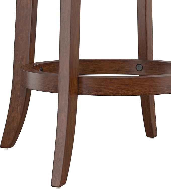 Hillsdale Savana Swivel Counter Stool, Cherry