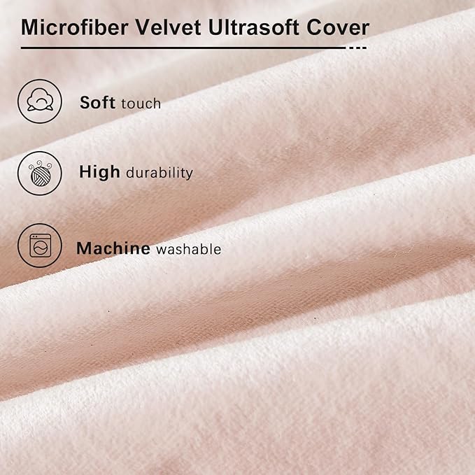 Bean Bag Chairs for Adults - Giant Bean Bag Chair Convertible Bean Bag Bed - Beanbag Chair with Micro Fiber Cover/Furniture Foam Filler - Floor Couch Sofa in Bedroom Dorm Room - Full Pink