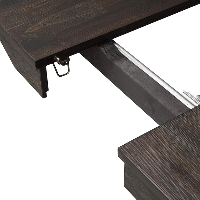 LIBERTY FURNITURE INDUSTRIES, INC. Double Bridge Trestle Table Set