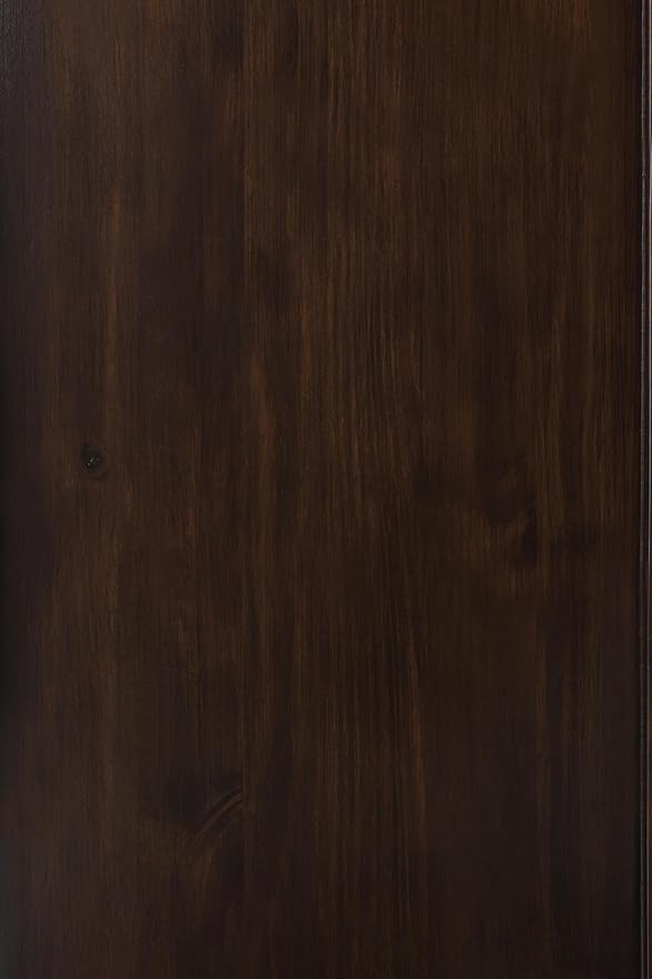 SIMPLIHOME Connaught SOLID WOOD 46 inch Wide Traditional Low Storage Cabinet in Dark Chestnut Brown for the Living Room, Entryway and Family Room