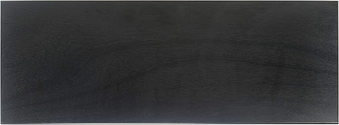 SAFAVIEH Home Collection Tate Black 2-Drawer Bottom Shelf Console Table CNS5720B