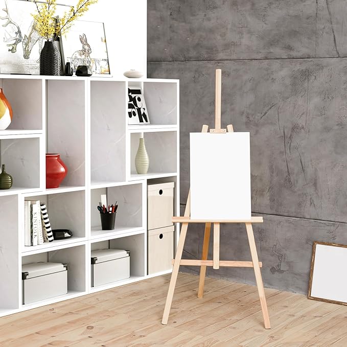 Kaboon Free-Form Modular Shelving Unit, Freestanding Bookcase 10 Inches Deep, Display Shelf Storage Organizer for Home Office, White Rock