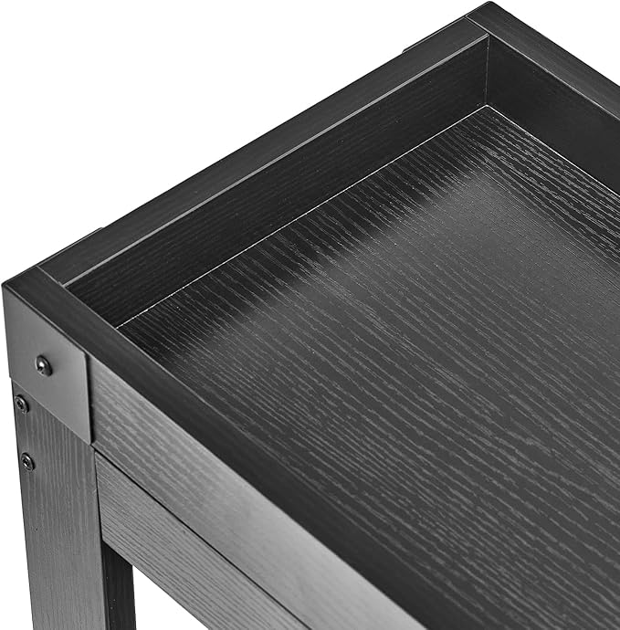 Narrow Side Table, End Table,Sofa Side Table, End Table Nightstand for Bedroom, Living Room, Small Spaces