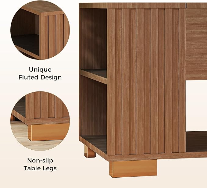 COMHOMA Lift Top Coffee Table for Living Room, 39" Center Table with Hidden Storage Compartment, Adjustable Wooden Tea Table for Small Spaces, Dark Walnut