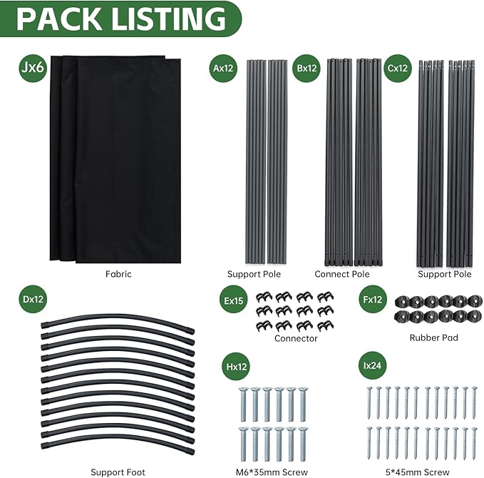 YASRKML Room Divider Folding Privacy Screens, Portable Room Divider Panel 6 Panel Partition Room Dividers Screen, Freestanding Room Partitions and Dividers Fabric Dividers for Room Separation, Black