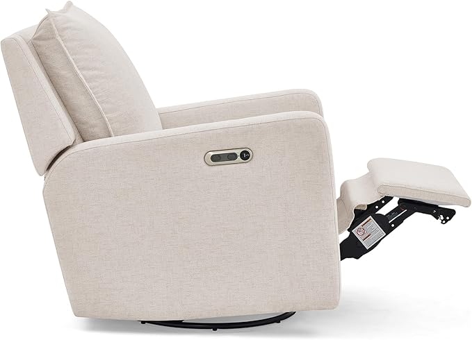 Delta Children babyGap Harlowe Power Recliner with USB-A and Type-C Ports Greenguard Gold Certified – Stain-Resistant Performance Fabric is Oeko-TEX Standard 100 Certified, Sand