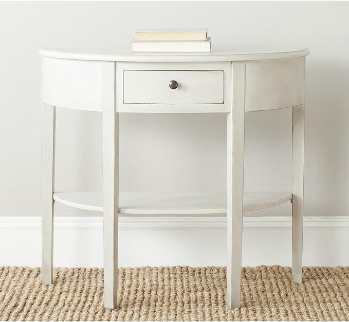 SAFAVIEH American Homes Collection Abram White Birch Console Table