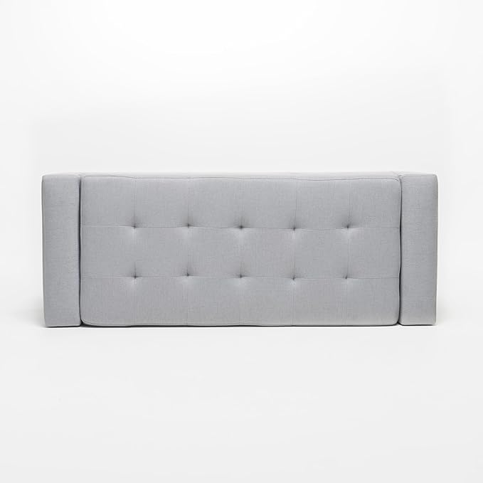 Ball & Cast 50.8" Upholstered Storage Ottoman with Tufted Waffle Stitch,End Bench w/Uses Pressure Hinges and Wood Legs,Entryway Fabric Footrest Stool for Living Room & Bedroom,Navy Blue