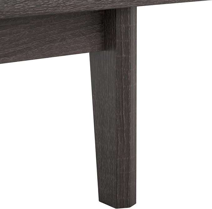 SAFAVIEH Aricia TV Stand for up to 65" Flatscreen – Distressed Black, 2 Sliding Doors with Interior Storage, 1 Open Shelf, Entertainment Media Console (MED9633E)