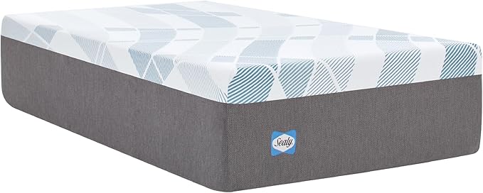 Sealy Dreamlife 14” Hybrid Mattress-in-a-Box, Twin, SealyComfort Gel Memory Foam, SealyResponsive Encased Coils, Machine Washable Cover