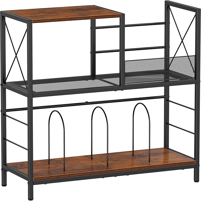 Snughome Large Vinyl Record Player Stand, Holds Up to 300 Albums, Wooden Record Display Table with 3 Adjustable Divider for Turntable Stand, Large Record Player Table Vinyl Album Storage
