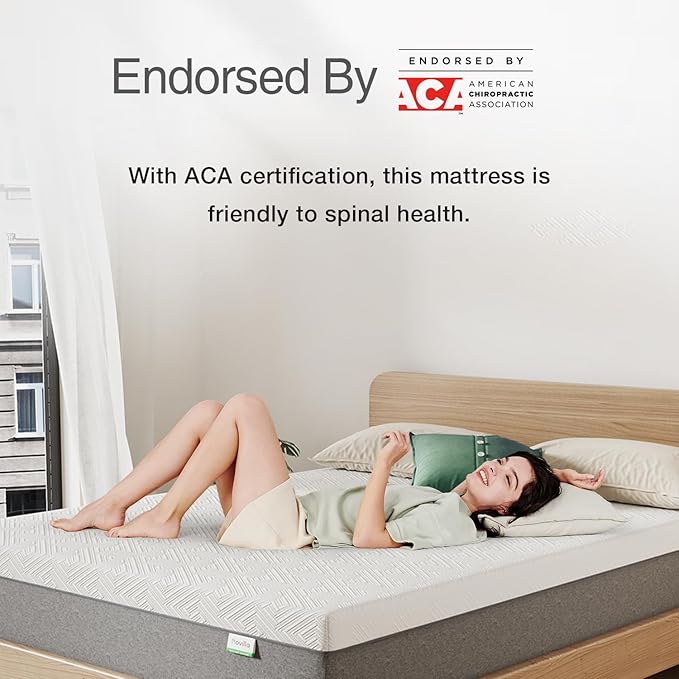 Novilla Mattress King, 14 Inch King Size Memory Foam Mattress in a Box for Suppotive, Pressure Relieving & Plush Comfort, Bliss