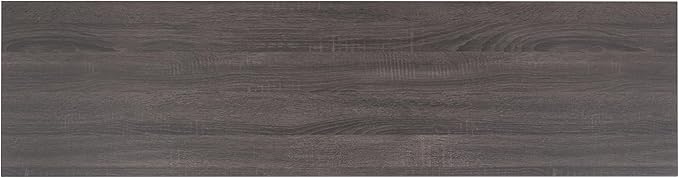 SAFAVIEH Aricia TV Stand for up to 65" Flatscreen – Distressed Black, 2 Sliding Doors with Interior Storage, 1 Open Shelf, Entertainment Media Console (MED9633E)