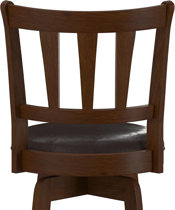 Hillsdale Presque Isle Swivel Stool, Counter Height, Cherry