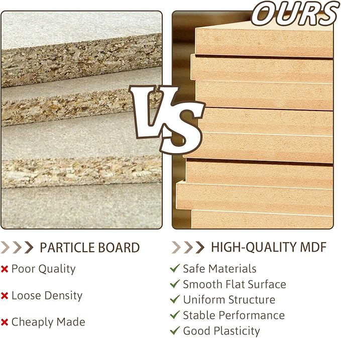 COSIEST Rustic Accent Side Table, Farmhouse Wood Pedestal Table Round End Table for Living Room, Bedroom, Distressed Whitewash Finish, Grey Color