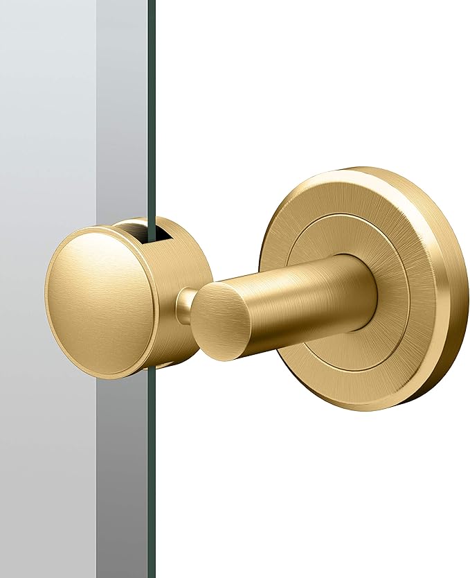 Gatco 4239LG Latitude II Oval Mirror Brushed Brass, 32 H x 28.5 W