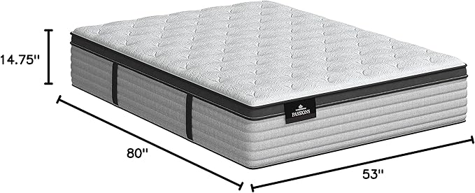 Kingsdown Passions Aspiration 14.75" Pillow Top Mattress Full XL