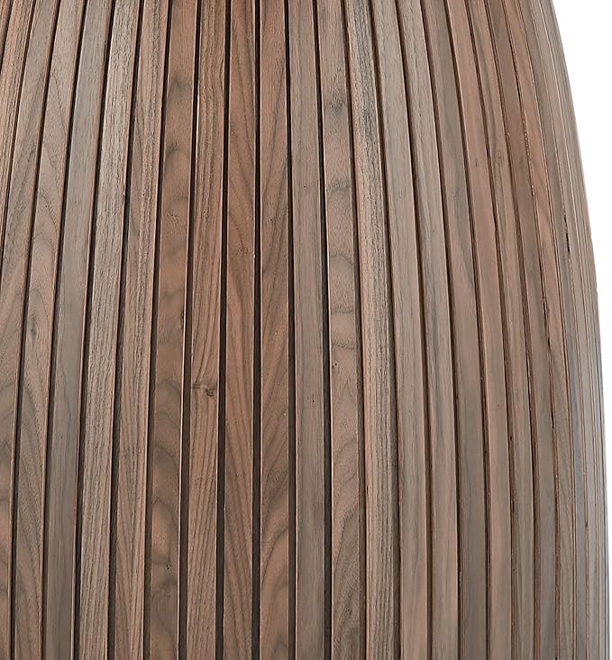 Wooden Kitchen Round Dining Table for 4-6, Round Kitchen Table with Circular Tabletop with Wood Pedestal Base, Rustic Farmhouse Furniture