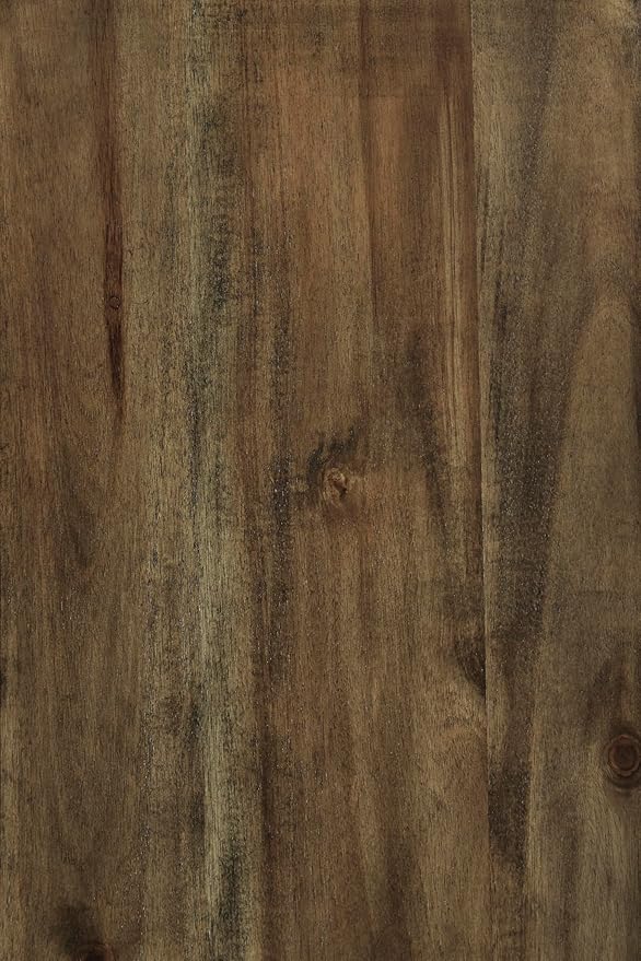 Signature Design by Ashley Moriville Farmhouse 36” x 30” Dining Extension Table, Seats up to 8, Brown