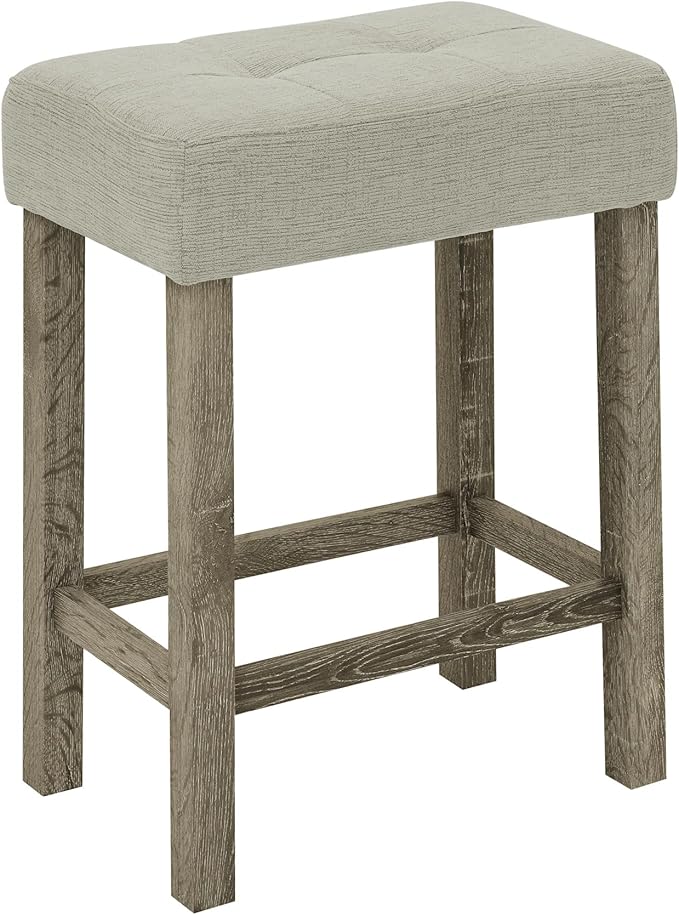 Ball & Cast 4 Piece Kitchen Dining Room Table and Chairs Set, Farmhouse Wooden Counter Height Bar-Sets w/USB Ports & Power Outlet & 3pcs Stools, 59" Sofa-Table Barstool w/Charging Station, Brown