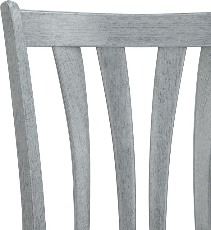 Hillsdale Furniture Savana Wood Bar Height Stool, 30" high, Blue Wire Brush