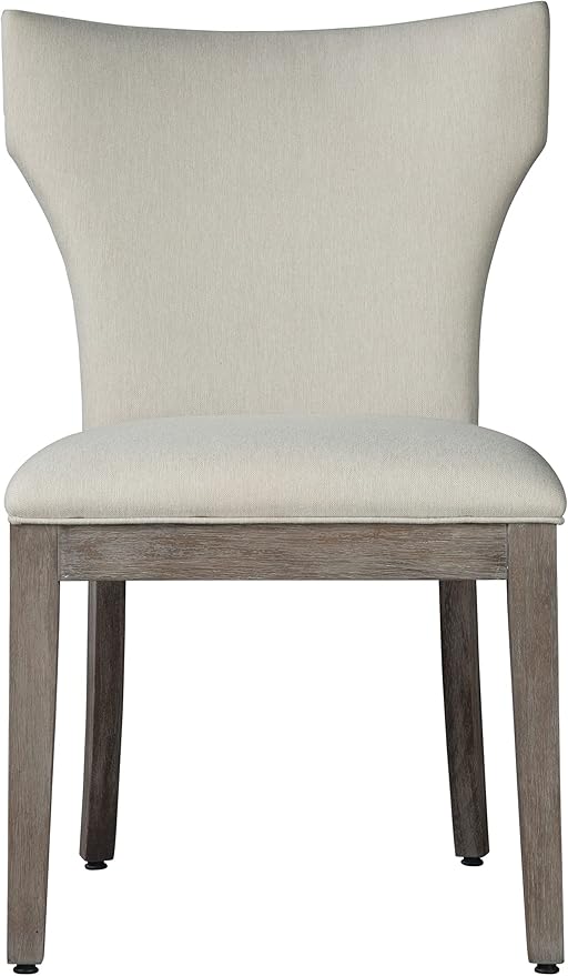 Hekman Sedona Upholstered Side Chair - Cushioned Chair, Upholstered Seat and Back, Comfortable Seating, Heavyweight Linen, Stylish and Durable, Perfect for Dining Room, Living Room and Formal Venue