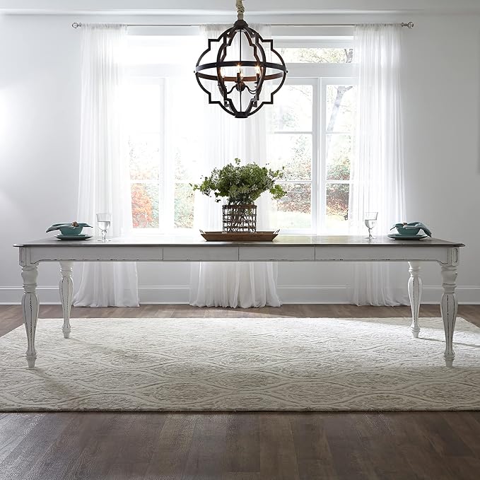 LIBERTY FURNITURE INDUSTRIES, INC. Magnolia Manor 5 Piece Leg Table Set