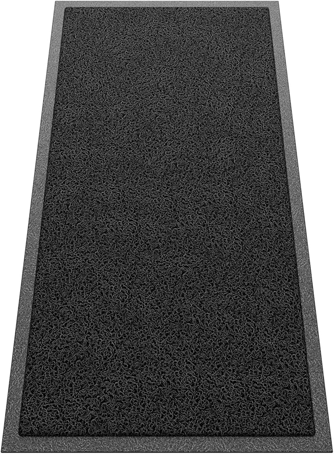 Amyracel Front Door Mat Indoor Outdoor Entrance, 24" x 48" All-Season Waterproof Heavy Duty Doormat for Outside Entry, Stain and Fade Resistant, Low Profile, Easy Clean Patio Entryway Mat