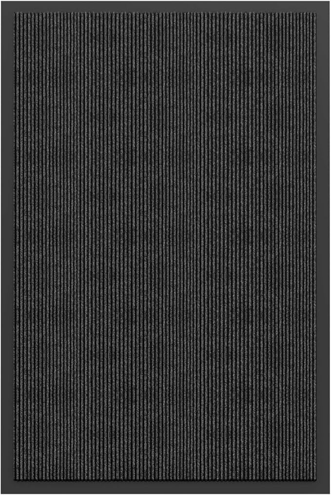 Amyracel Front Door Mat Indoor Outdoor Entrance, 48" x 72" All-Season Waterproof Heavy Duty Doormat for Outside Entry, Stain and Fade Resistant, Low Profile, Easy Clean Patio Entryway Mat
