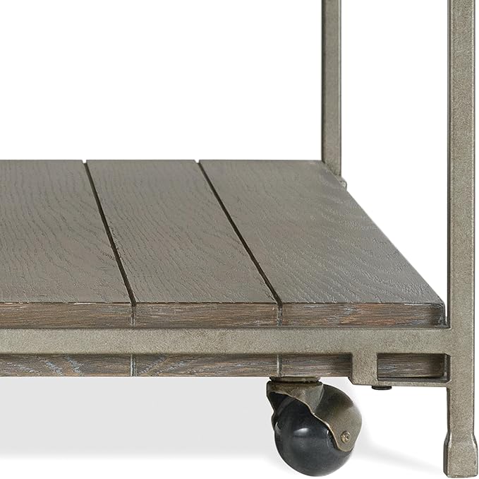 Roundhill Furniture Corbeta Living Room, Coffee Tables, Aged Graphite