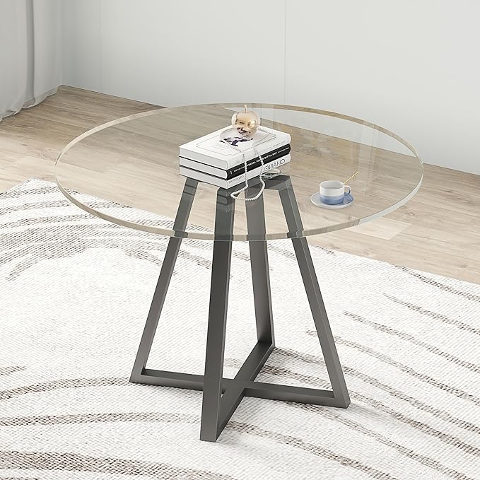 Metal Coffee Table Legs 28 Inch, Heavy Duty Dining Table Legs Metal Leg for End Table, Side Table, Kitchen Room, Night Stands