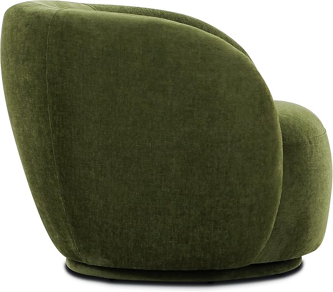 POLY & BARK Poole Lounge Chair in Distressed Green Velvet