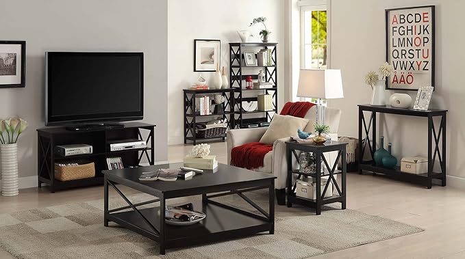 Convenience Concepts Oxford TV Stand, Black