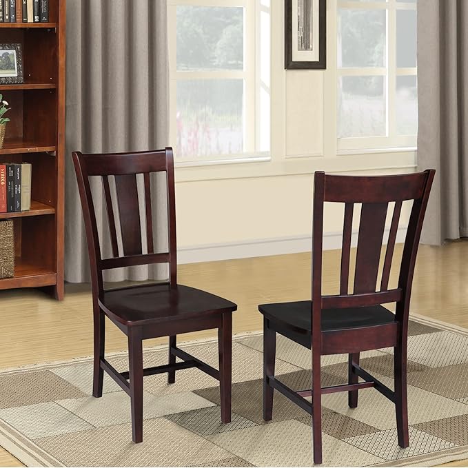 International Concepts San Remo Splat Back Chair, Java