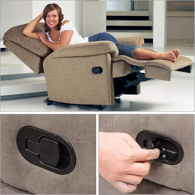 1 Set Recliner Replacement Parts, Durable Recliner Release Pull Handle with Recliner Pull Cable, Repair Replacement Parts Compatible with Most Furniture of Recliner Chair Sofa Couch