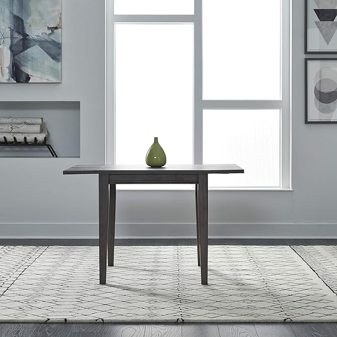 Liberty Furniture Industries Tanners Creek Drop Leaf Table, W29 x D47 x H30, Medium Gray