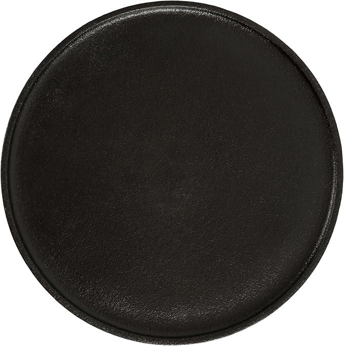 Kate and Laurel Rava Modern Metal Round Side Table, 14 x 14 x 22, Black, Cast Aluminum Accent Table for Use as Indoor Plant Stand or Living Room Decor Piece