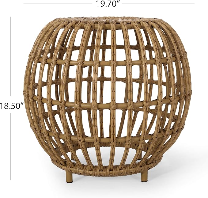 Christopher Knight Home Side Table, Light Brown