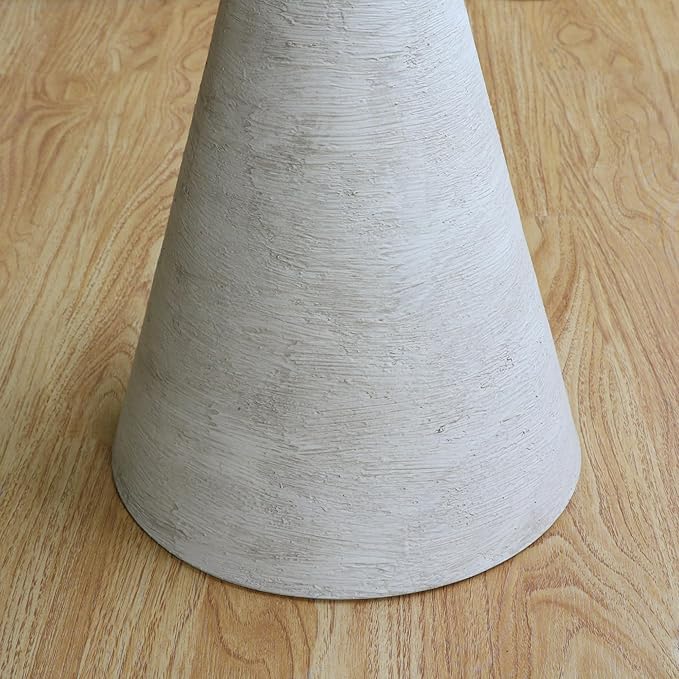 Small Drink Table, Round Martini Table, Drum End Table Side Table, Metal Accent Table,for Small Space Living Room, Bedroom, Dirt