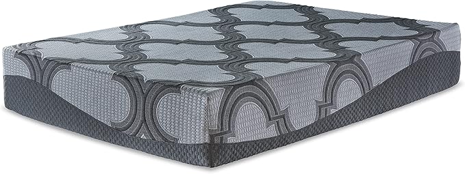 Signature Design by Ashley Twin Size 1100 11 Inch Hybrid Mattress with Support & Pressure Relief Cooling Gel Memory Foam, Fiberglass Free, Mattress In A Box