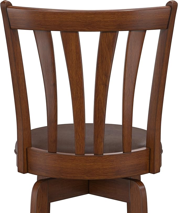 Hillsdale Savana Swivel Bar Stool, Cherry
